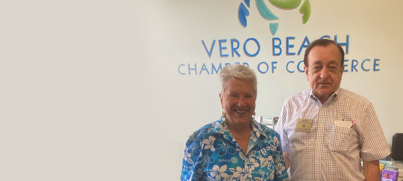 Deborah Avery
Sunrise Rotary Vero Beach
Bob McCabe
Vero Beach Chamber of Commerce